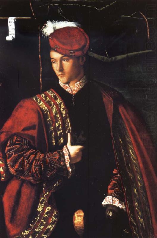 Portrait of Ludovico Martinengo, BARTOLOMEO VENETO